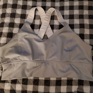 Avia XXXL Gray and White Sports Bra
